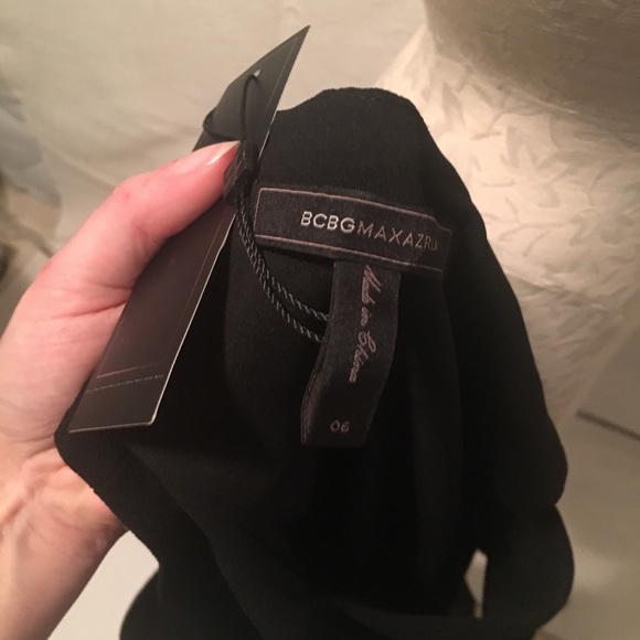 BCBG Origami Wrap Draped Dress - Picture 8 of 8